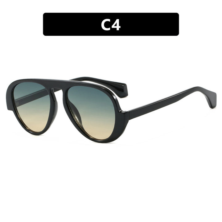 Dame solbrille med unikt retro-ramme og UV-beskyttelse Luvikno