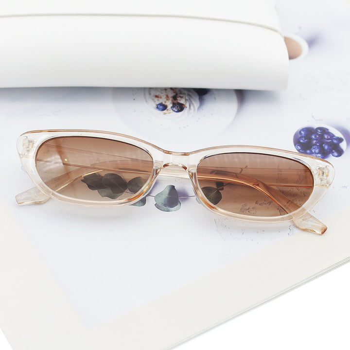 Dame Cat-Eye solbriller med eksklusiv design Luvikno