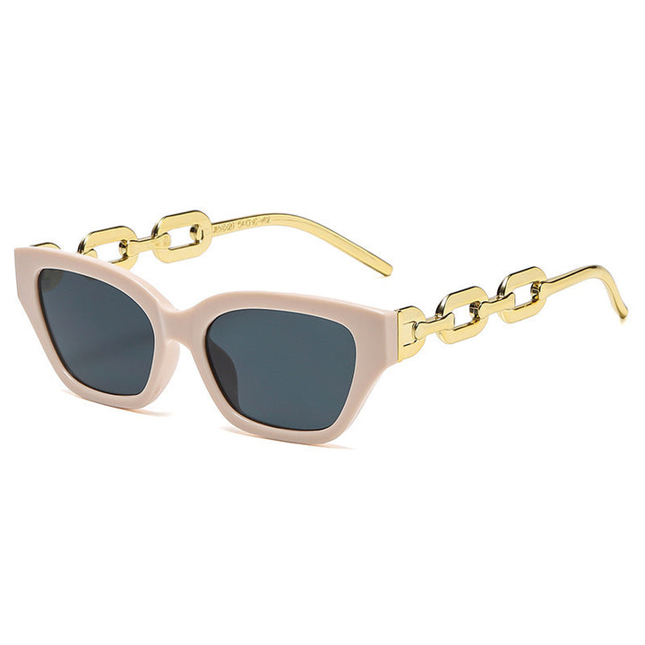 Dame solbrille med unikt kjededesign Luvikno