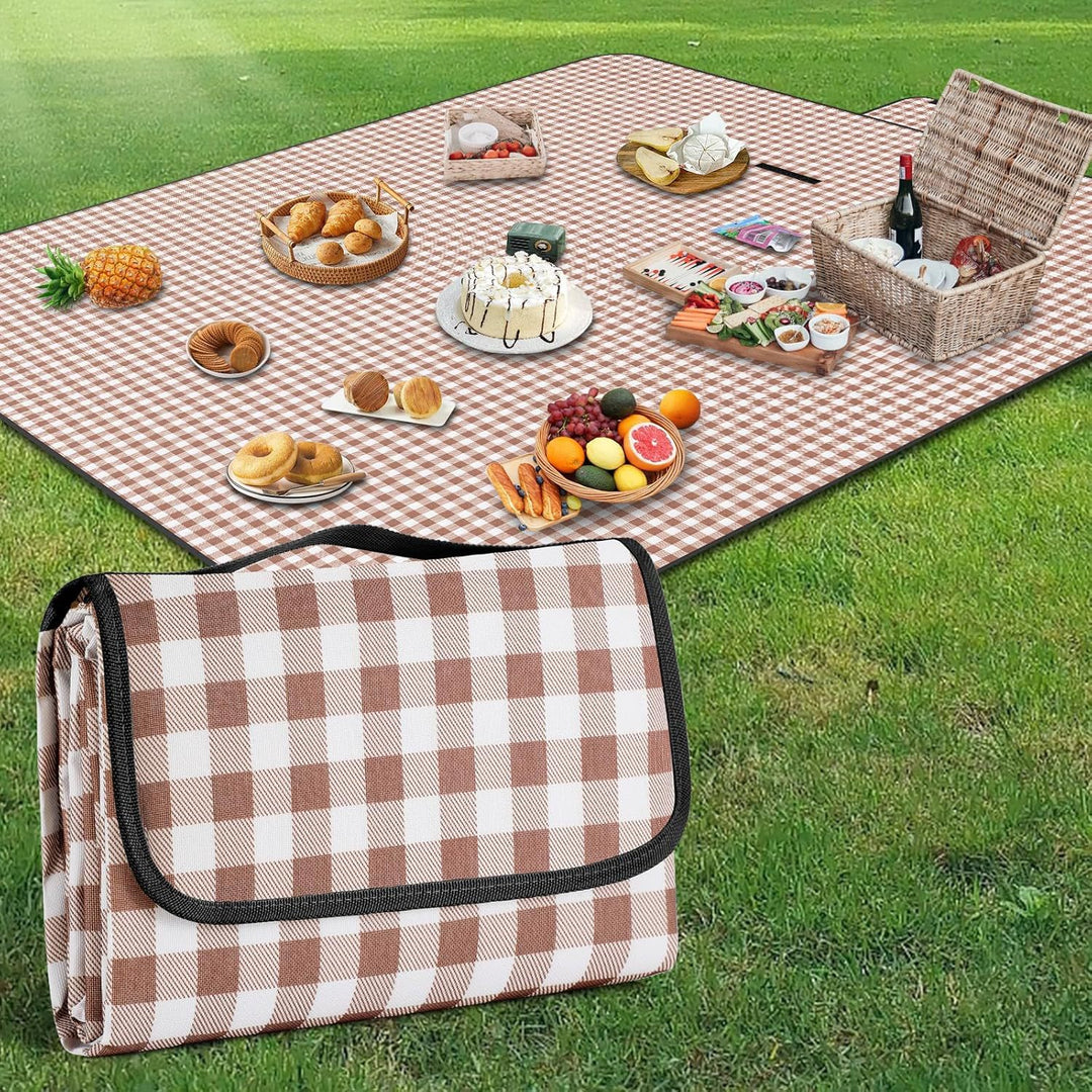 Damer Faltbare Picknickteppe med bærehåndtak Luvikno