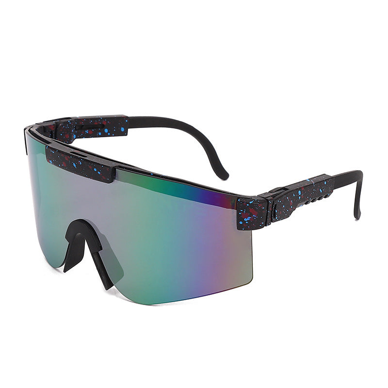 Dame Sporty Statement Solbrille i moderne design Luvikno