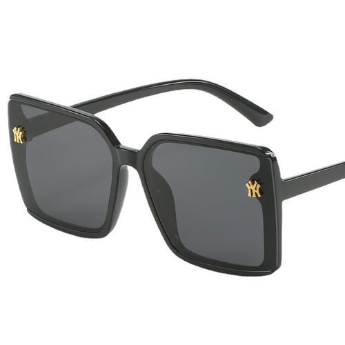 Dame Oversized-solbriller med elegante glass Luvikno