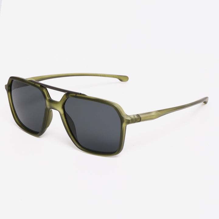 Dame solbrille med stilige, innovative rammer og elegant utseende Luvikno