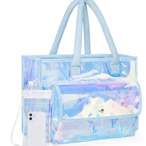 Kvinne gjennomsiktig trend bag Luvikno