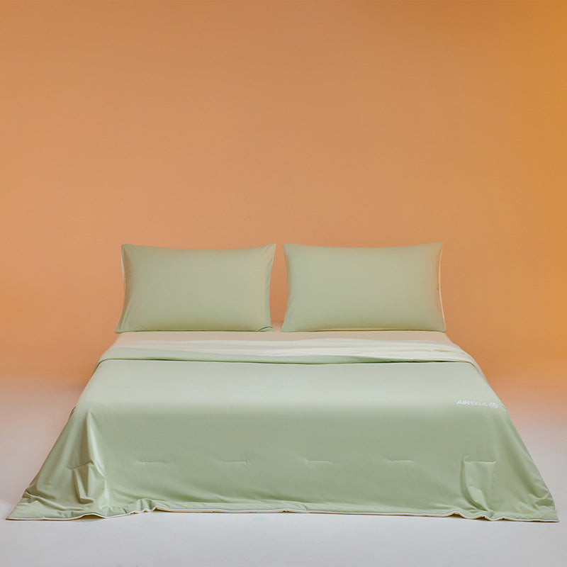 Dame premium Satin sengetøyssett med elegant struktur Luvikno