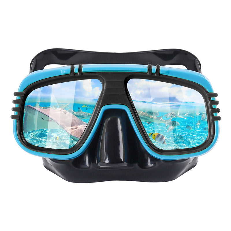 Kvinnens snorkelsett med utvidet synlighet Luvikno