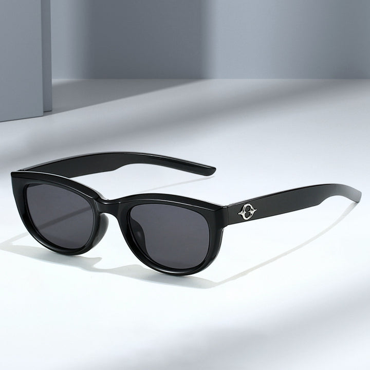 Damer Cat-Eye solbriller med robust ramme og UV-beskyttelse Luvikno