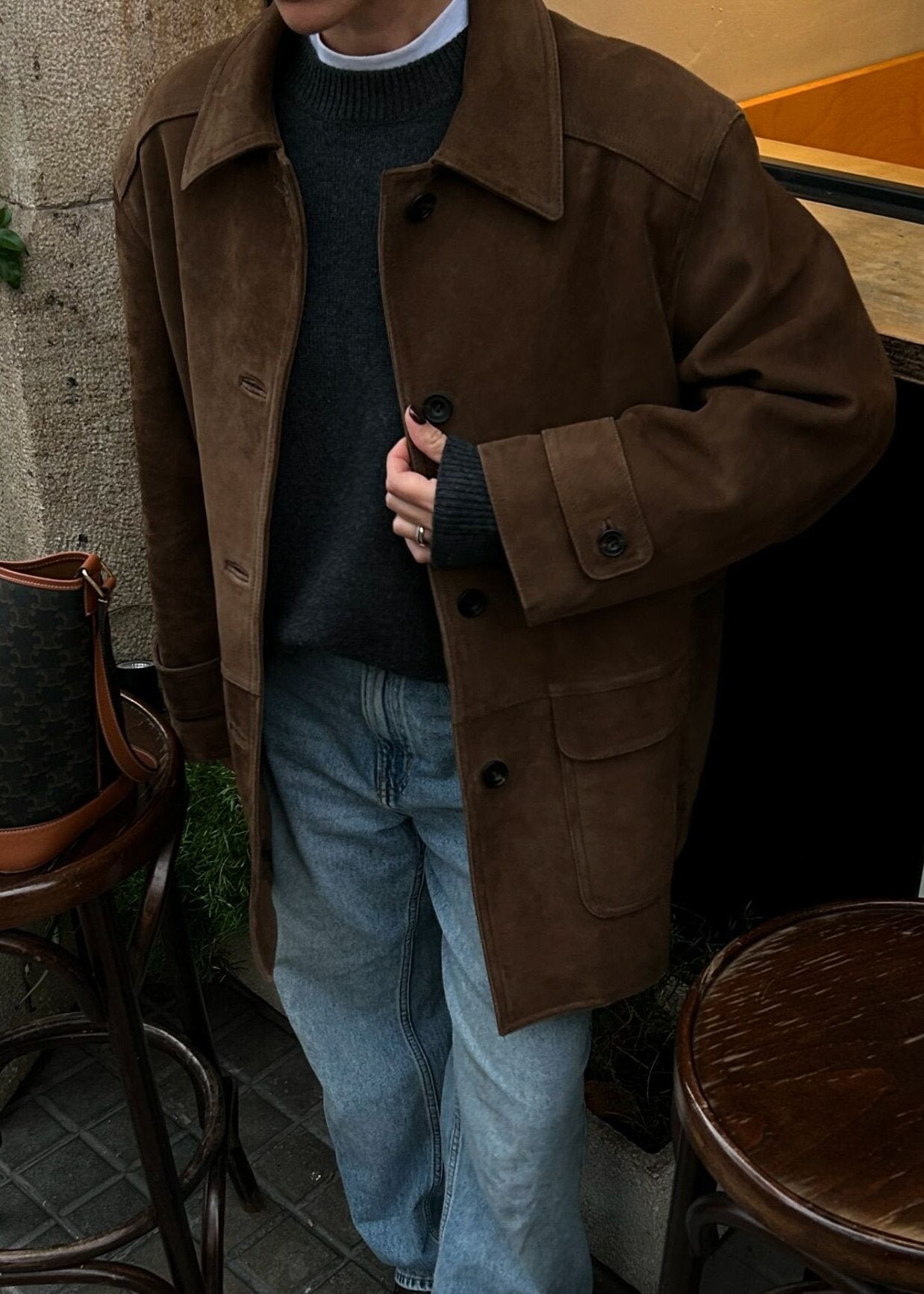 Luvik | Nahka Napitettava Takki