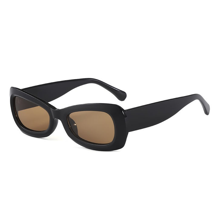 Dame moter Cat-Eye solbriller med beskyttende UV-filter og elegant design Luvikno