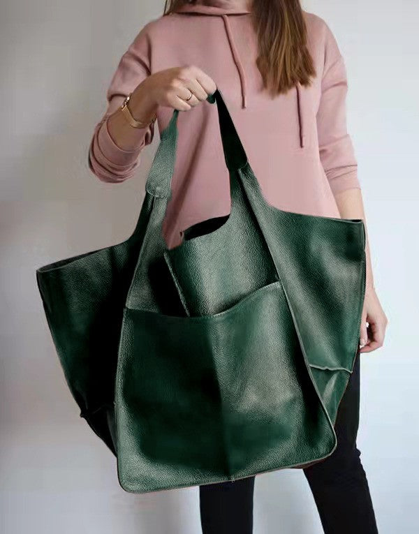 Bag laget av vegansk skinn | Myk og Lett Luvikno