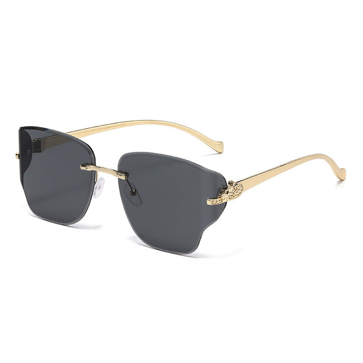Dame eksklusiv geometrisk solbrille Luvikno