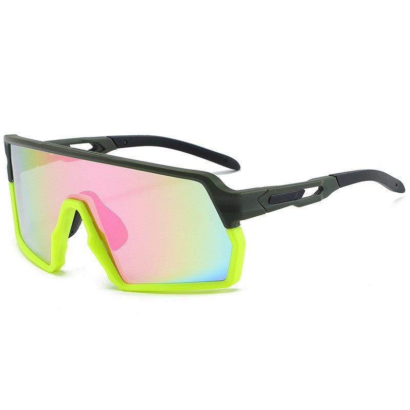 Dame Sporty Racing Glasses med innovativ ramme og høystreflekterende linser Luvikno