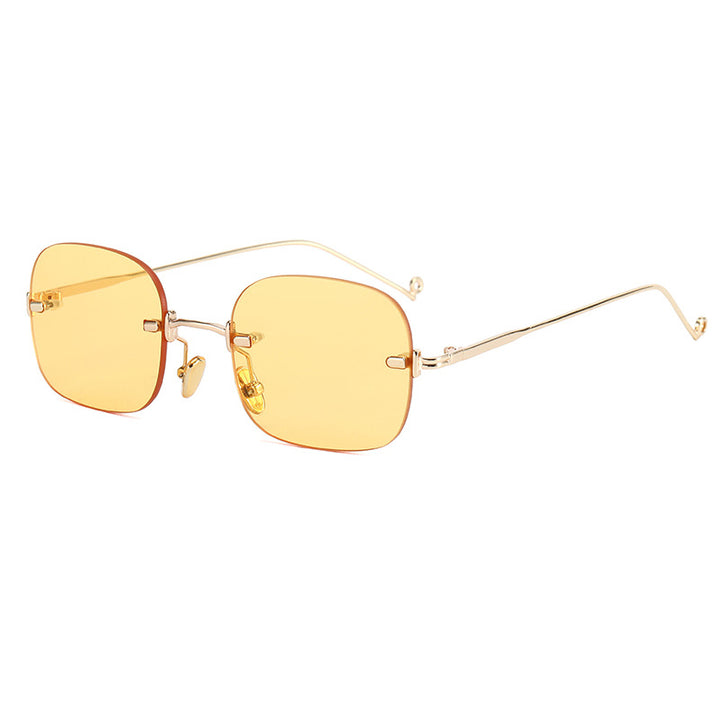 Dame elegant geometrisk brille Luvikno