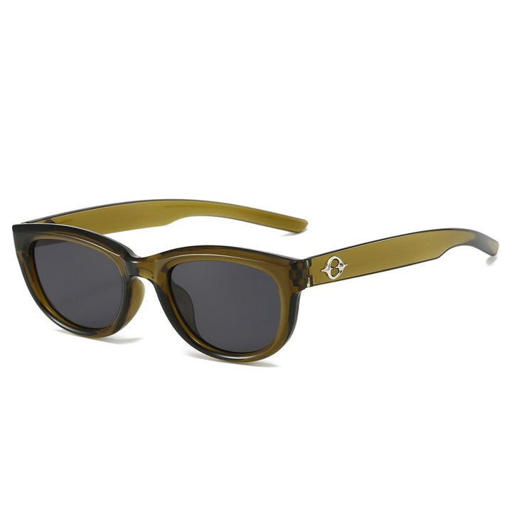 Damer Cat-Eye solbriller med robust ramme og UV-beskyttelse Luvikno