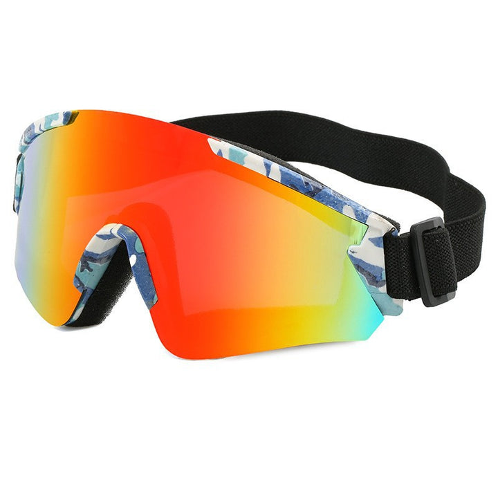 Dame Sport-solbrille med speilreflekterendes høyytelsesdesign Luvikno