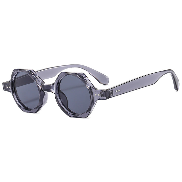 Dame Geometrisk solbrille i iøynefallende design Luvikno