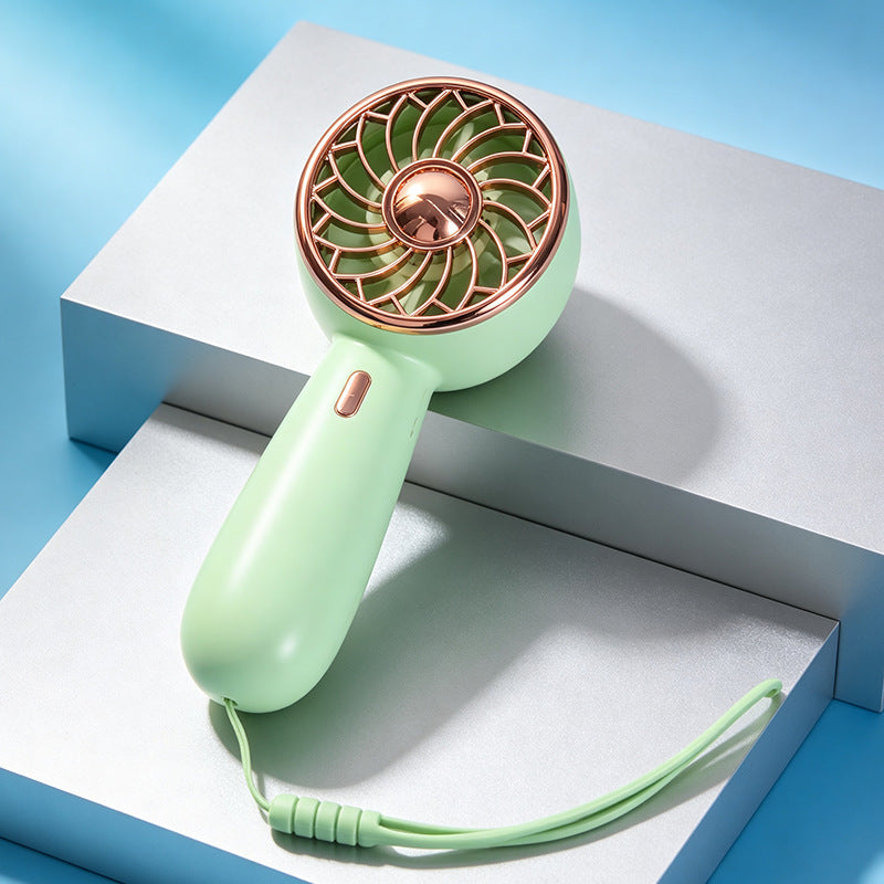 Dame Bærbar Mini-Håndvifte med fleksibel tilta vinkling og ergonomisk design Luvikno