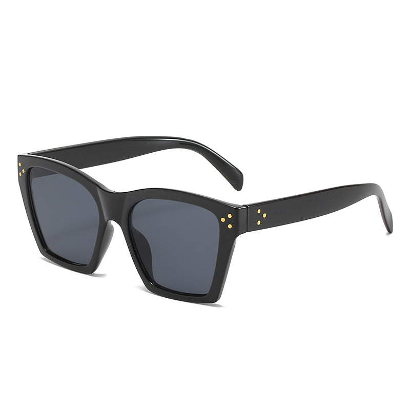 Dame stor moteriktig solbrille Luvikno