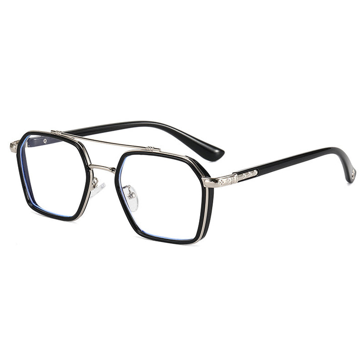 Damer moderne geometrisk lesebrille Luvikno