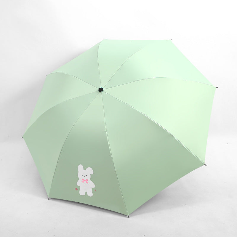 Dame Kid-Vennlig Paraply med Morsom Bjørn Design Luvikno