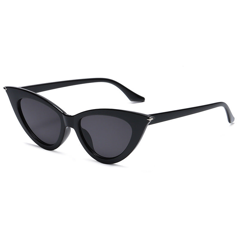 Dame Cat-Eye solbriller med luksuriøst design og UV-beskyttelse Luvikno