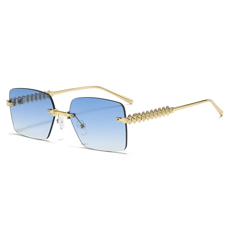 Dame ekstravagant firkantet brille Luvikno