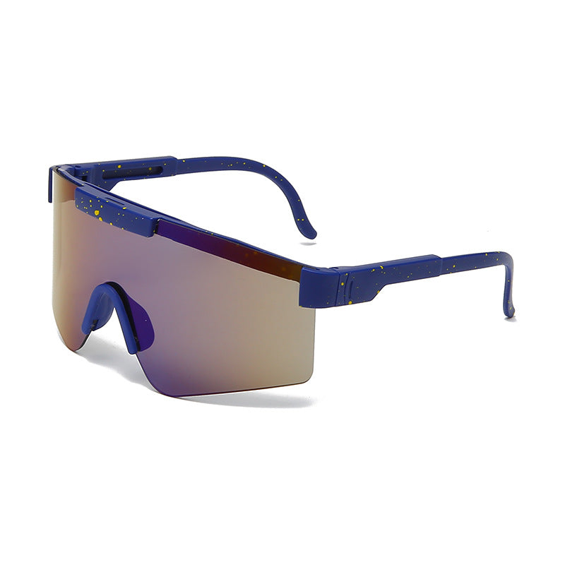 Dame Sport-solbrille med futuristisk design Luvikno