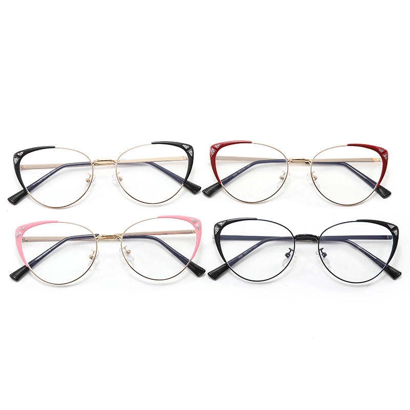 Damer Modische Cat-Eye Briller med unikt design Luvikno