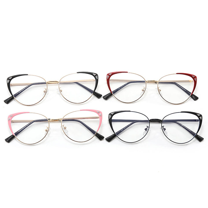 Damer Modische Cat-Eye Briller med unikt design Luvikno