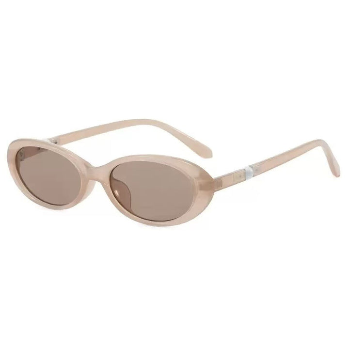 Dame Cat-Eye solbriller med moderne skilpadde mønster Luvikno