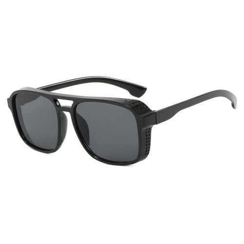Dame moteriktig solbrille i trendy skilpaddemønster Luvikno