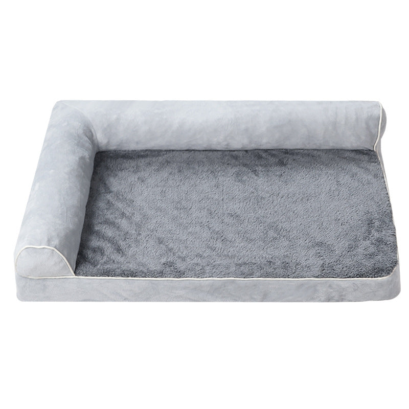 Unisex ortopedisk koset bed for kjæledyr Luvikno