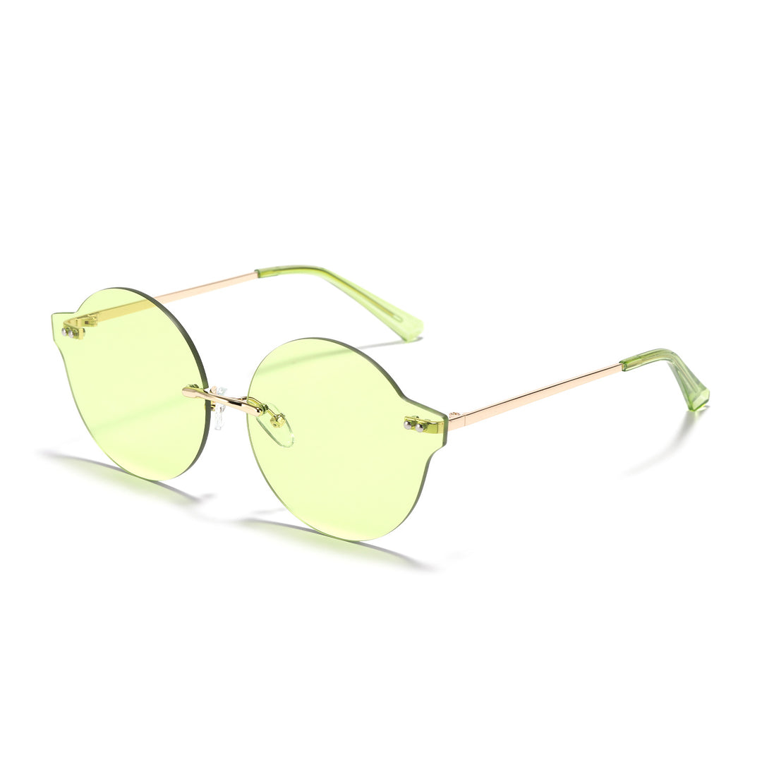 Dame solbrille i unikt, elegant design Luvikno