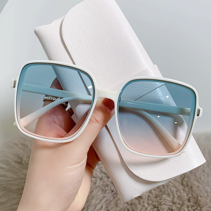 Dame Oversized Solbriller med UV-Beskyttelse og Elegant Design Luvikno