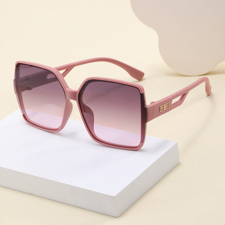 Damer Oversized Solbriller med markant firkantet design Luvikno