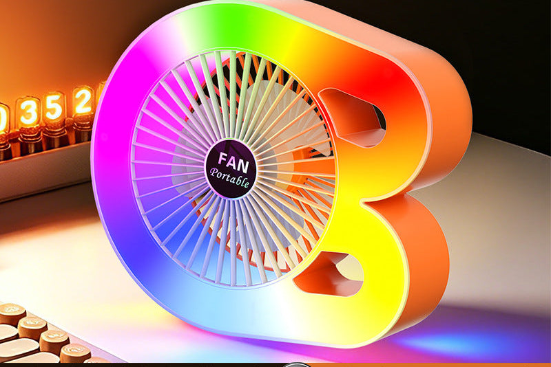 Dame bærbar RGB bordvifte Luvikno
