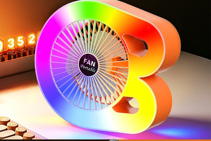 Dame bærbar RGB bordvifte Luvikno