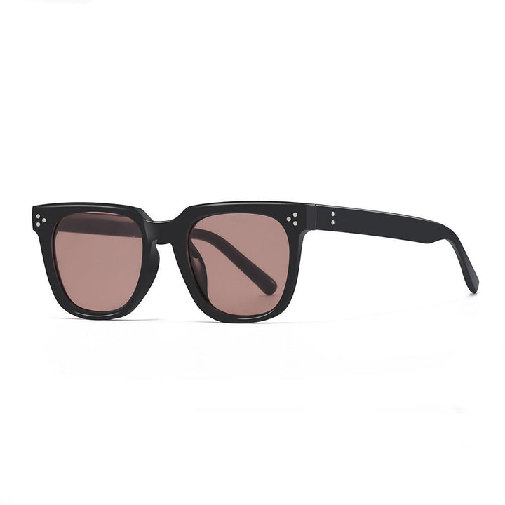 Dame fashionable solbrille med robust ramme og UV-beskyttelse Luvikno
