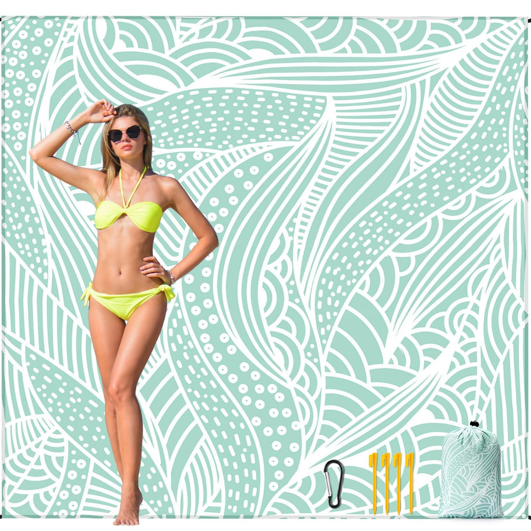 Dame Sporty Bikini med ryggsekk-lignende design Luvikno