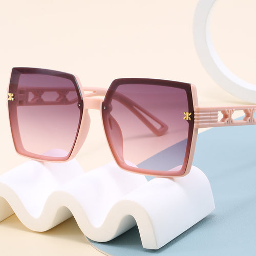 Dame stilige oversized solbriller Luvikno