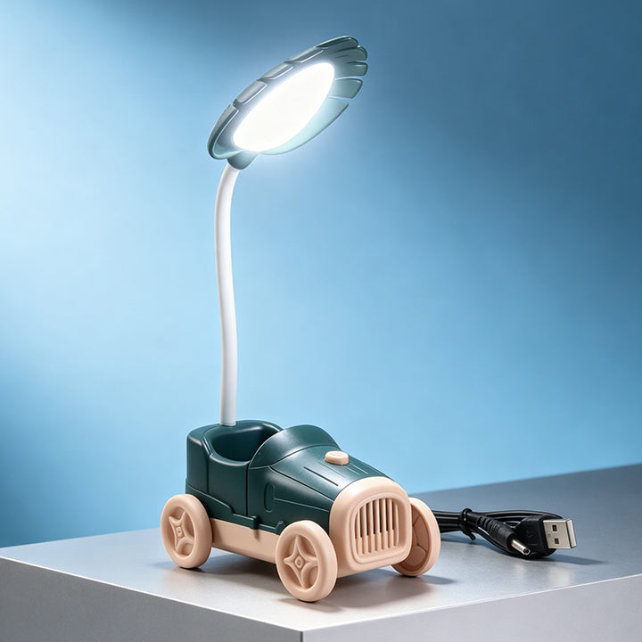 Dame LED skrivebordslampe i leken design Luvikno