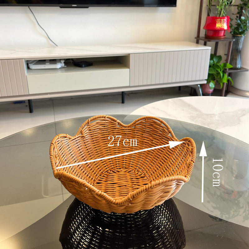 Damer dekorativ kurv i blomsterform Luvikno