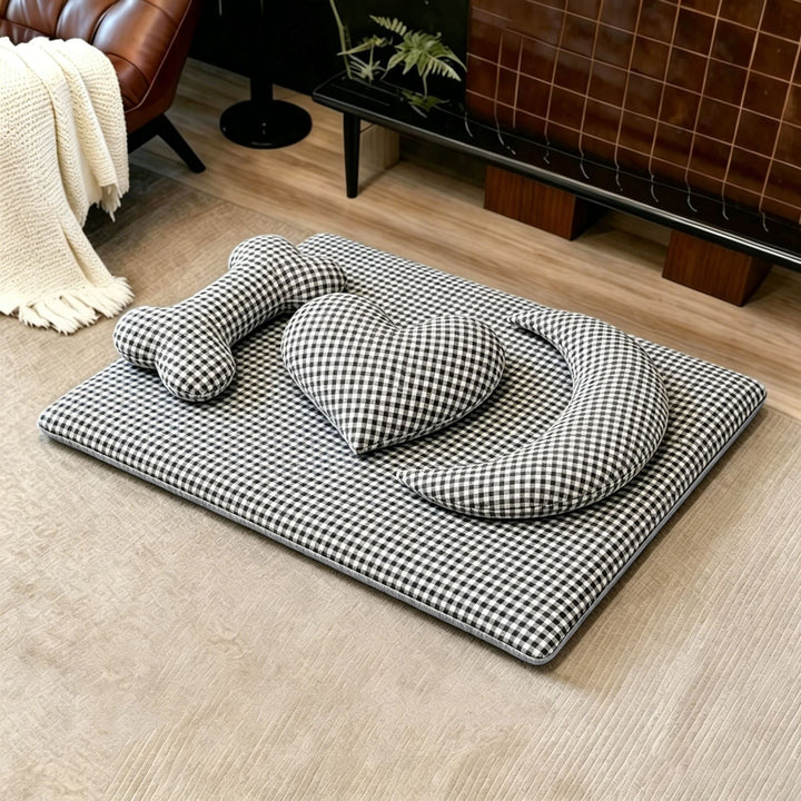 Dame luksus kattseng med ergonomisk pute Luvikno