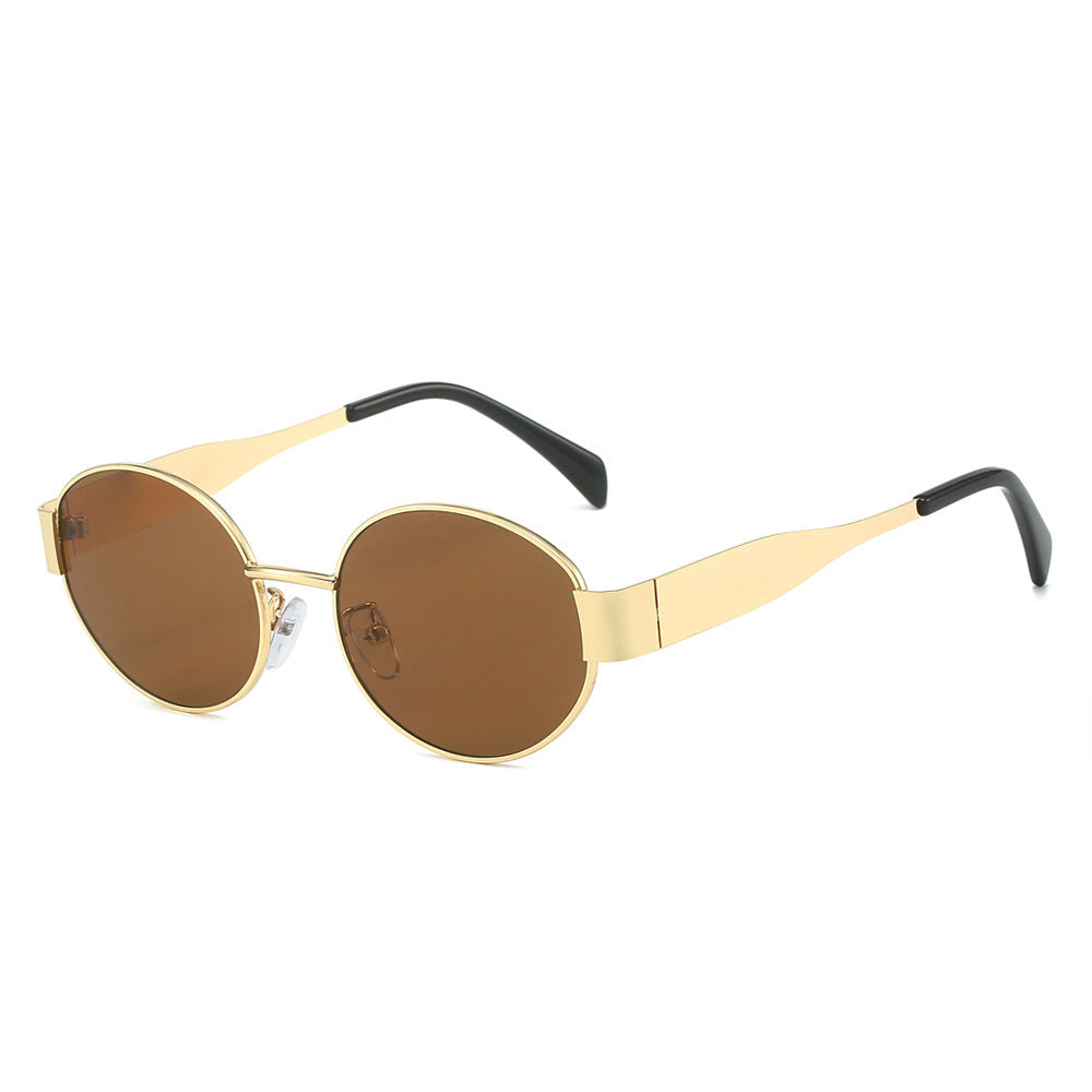 Damen Motedes Solbrille med unikt design Luvikno