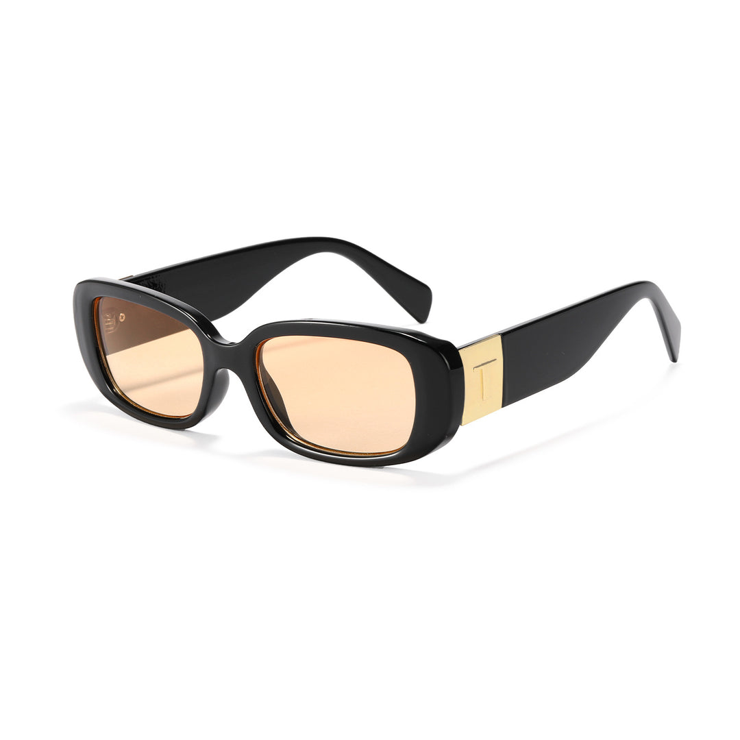 Dame solbrille med moderne ramme og høykvalitets UV-beskyttelse Luvikno