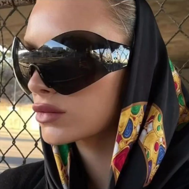 Dame futuristisk solbrille Luvikno