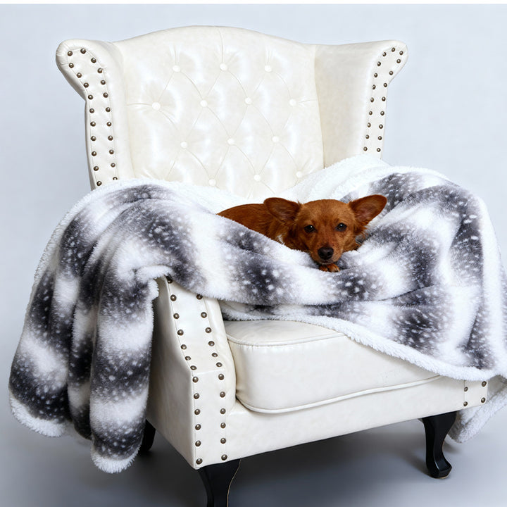 Damer Koselig Hundeteppe med myk Fleece og moderne Design Luvikno