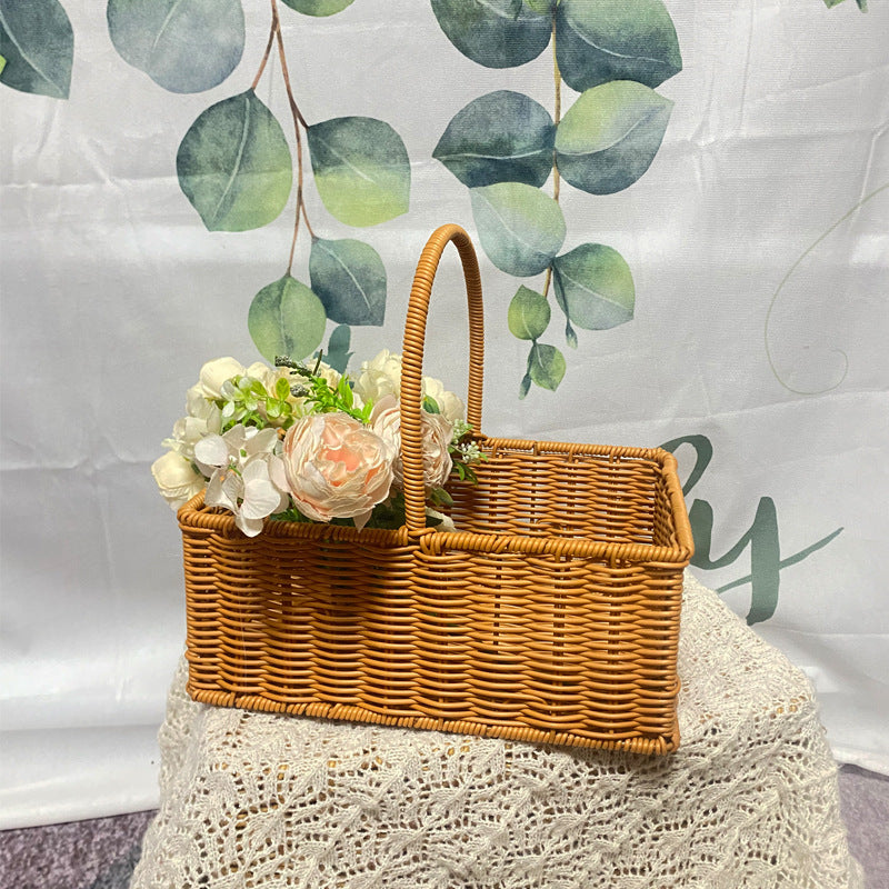 Unisex Kurv av flette materiale Luvikno