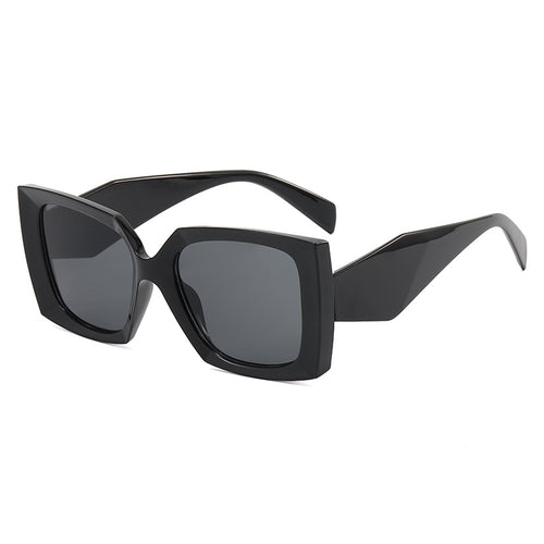 Damer Ekstraordinær Oversized-solbrille i moderne design Luvikno