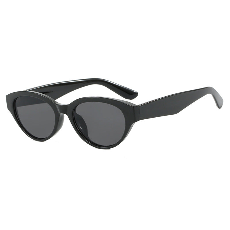 Dame Cat-Eye solbriller med beskyttende UV-filter og elegant ramme Luvikno